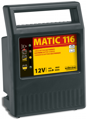 Nabíječka baterií DECA Matic 116, 12V, 4A