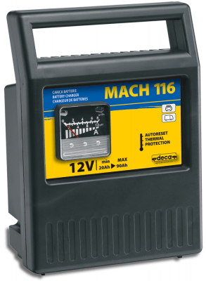 Nabíječka baterií DECA Mach 116, 12V, 4A