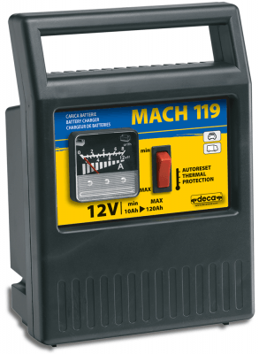 Nabíječka baterií DECA Mach 119, 12V, 6A