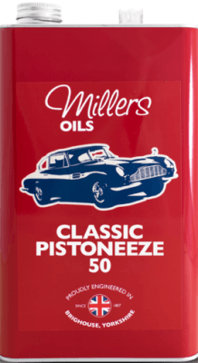 Motorový olej Millers Oils Classic Pistoneeze 50, 5L