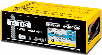 Nabíječka baterií DECA FL 1112, 6V/12V, 6A