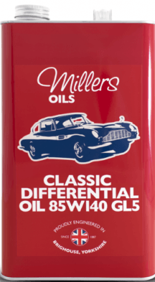Převodový olej Millers Oils Classic Differential Oil EP GL5 85W-140, 5L