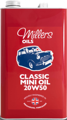 Motorový olej Millers Oils Classic Mini Oil 20W-50, 5L