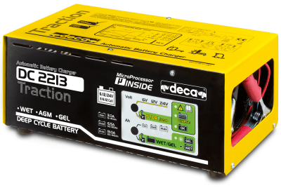 Nabíječka baterií DECA DC 2213, 6V/12V/24V, 15A