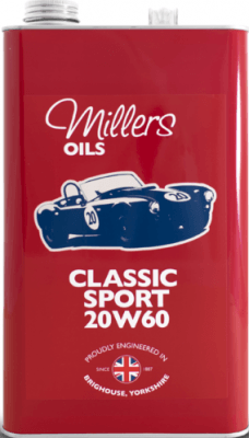 Motorový olej Millers Oils Classic Sport 20W-60, 5L