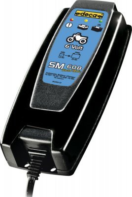 Nabíječka baterií DECA SM 608, 6V, 0.8A