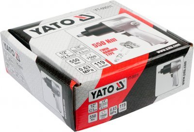 Yato Utahovák pneumatický 1/2" 550Nm