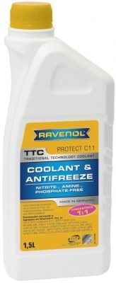 Chladicí kapalina Ravenol Traditional Technology Coolant C11, 1,5L