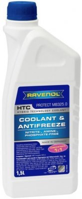 Chladicí kapalina Ravenol Hybrid Technology Coolant MB 325.0, 1,5L