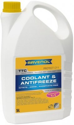 Chladicí kapalina Ravenol Traditional Technology Coolant C11, 5L