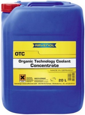 Chladicí kapalina Ravenol Organic Technology Coolant C12+, 20L