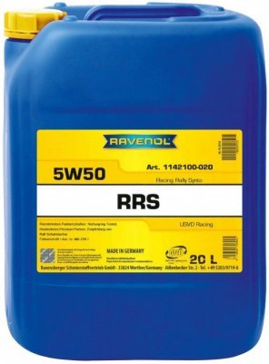 Motorový olej Ravenol Racing Rally Synto 5W-50, 20L