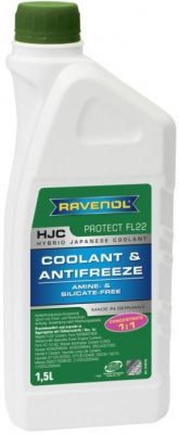 Chladicí kapalina Ravenol Hybrid Japanese Coolant FL22, 1,5L
