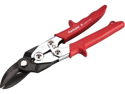 Nůžky na plech převodové FORTUM 255mm, pravé