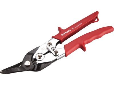 Nůžky na plech převodové FORTUM 255mm, levé