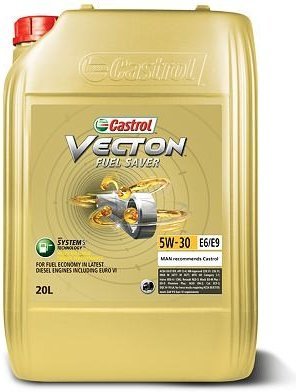Motorový olej Castrol VECTON Fuel Saver E6/E9 5W-30, 20L