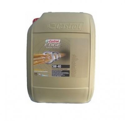 Motorový olej Castrol EDGE Titanium Turbo Diesel 5W-40, 20L