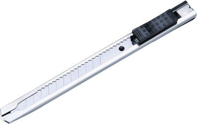 EXTOL CRAFT nůž ulamovací celokovový nerez, 9mm, Auto-lock, 80043