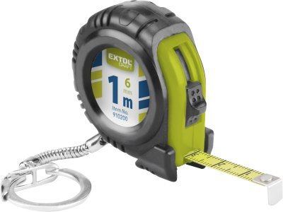 EXTOL CRAFT metr svinovací přívěšek, 1m, š. pásku 6mm, 910200