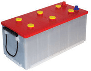 Trakční baterie SIAP 12V, 210Ah, 6 PT 160