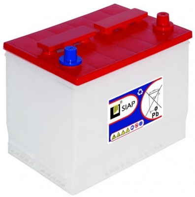 Trakční baterie SIAP 12V, 75Ah, 6 PT 56