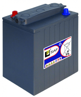 Trakční baterie SIAP 12V, 200Ah, 6 GEL 165