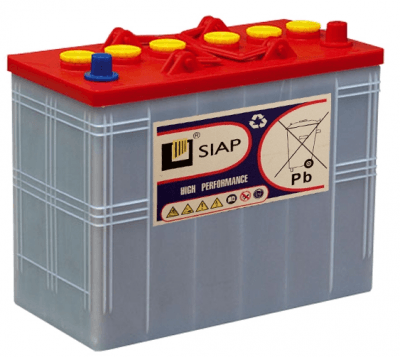 Trakční baterie SIAP 12V, 144Ah, 6 PT 110