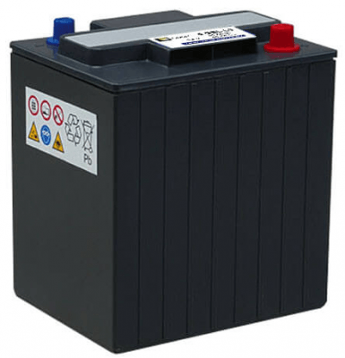 Trakční baterie SIAP 6V, 227Ah, 3 GEL 175