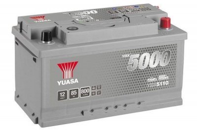 Autobaterie Yuasa YBX5000 Silver High Performance SMF 12V, 85Ah, 800A, YBX5110