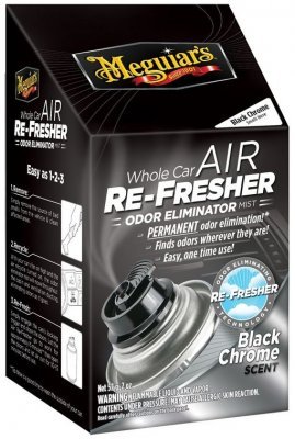 Meguiar's Whole Car Air Re-Fresher - vůně Black Chrome, 71g