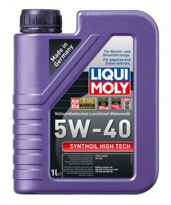 Motorový olej Liqui Moly Synthoil High Tech 5W-40, 1L