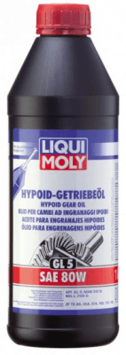 Převodový olej Liqui Moly Hypoid-Getriebeöl (GL5) 80W, 1L