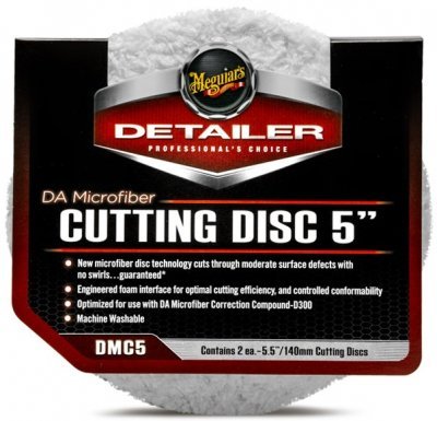 Meguiar's DA Microfiber Cutting Disc 5", 2ks
