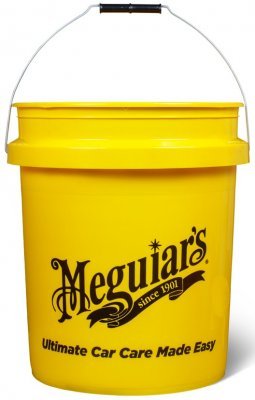 Meguiar's Kbelík prázdný bez vložky Grit Guard žlutý, 19L