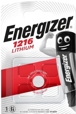 Energizer Lithium knoflíková baterie CR1216 (1ks)