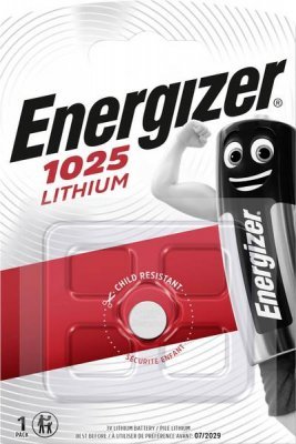 Energizer Lithium knoflíková baterie CR1025 (1ks)