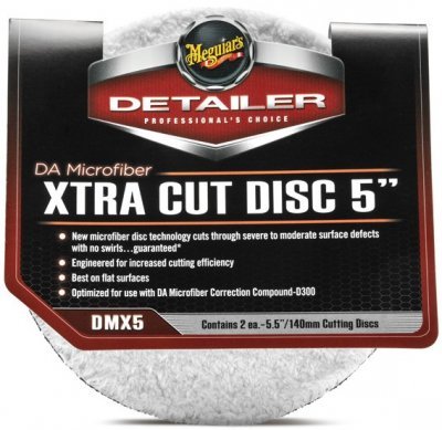 Meguiar's DA Microfiber Xtra Cut Disc 5", 2ks