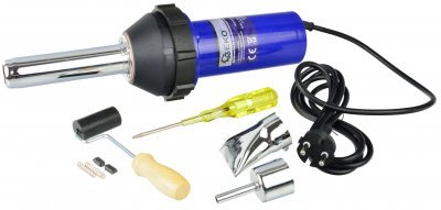 Horkovzdušná svářečka plastů 1080W, 20-550°C GEKO G81036