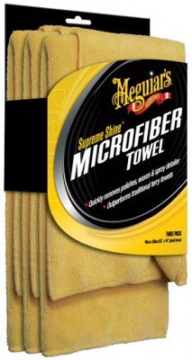 Meguiar's Supreme Shine Microfiber Towel, 3ks