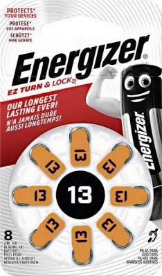 Energizer baterie do naslouchadel 1.4V Audio 13/PR48 (8ks)
