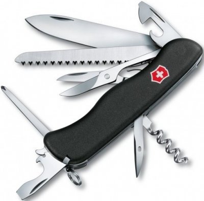 Multifunkční kapesní nůž Victorinox Outsider 111 mm černý