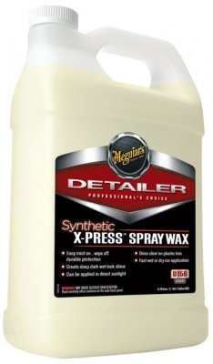Meguiar's Synthetic X-Press Spray Wax, 3,78L