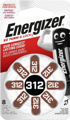 Energizer baterie do naslouchadel 1.4V Audio 312/PR41 (8ks)