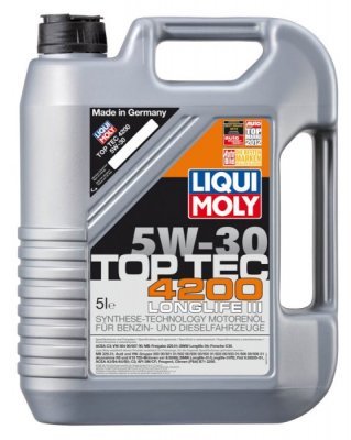 Motorový olej Liqui Moly Top Tec 4200 5W-30, 5L