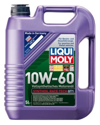 Motorový olej Liqui Moly Synthoil Race Tech GT1 10W-60, 5L
