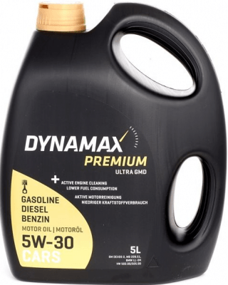 Motorový olej Dynamax Premium Ultra GMD 5W-30, 5L