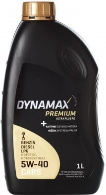 Motorový olej Dynamax Premium Ultra Plus PD 5W-40, 1L