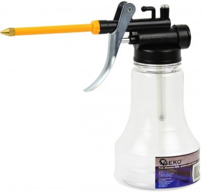 Olejnička s flexibilním hrdlem transparentní, 250 ml, GEKO G03221