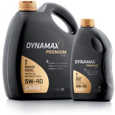 Motorový olej Dynamax Premium Ultra 5W-40, 5L