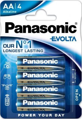 Panasonic Alkaline Evolta baterie AA LR6/4 (4ks)